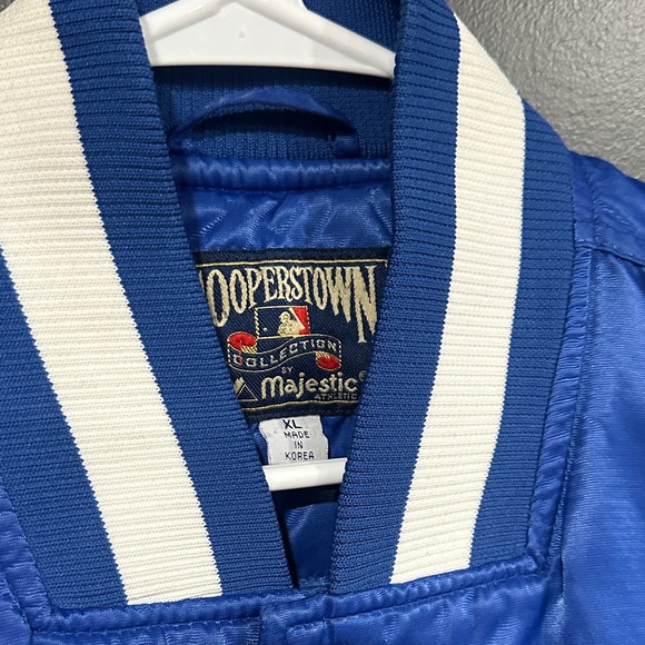 Majestic Blue Braves Varsity Jacket - Picture 2 of 5